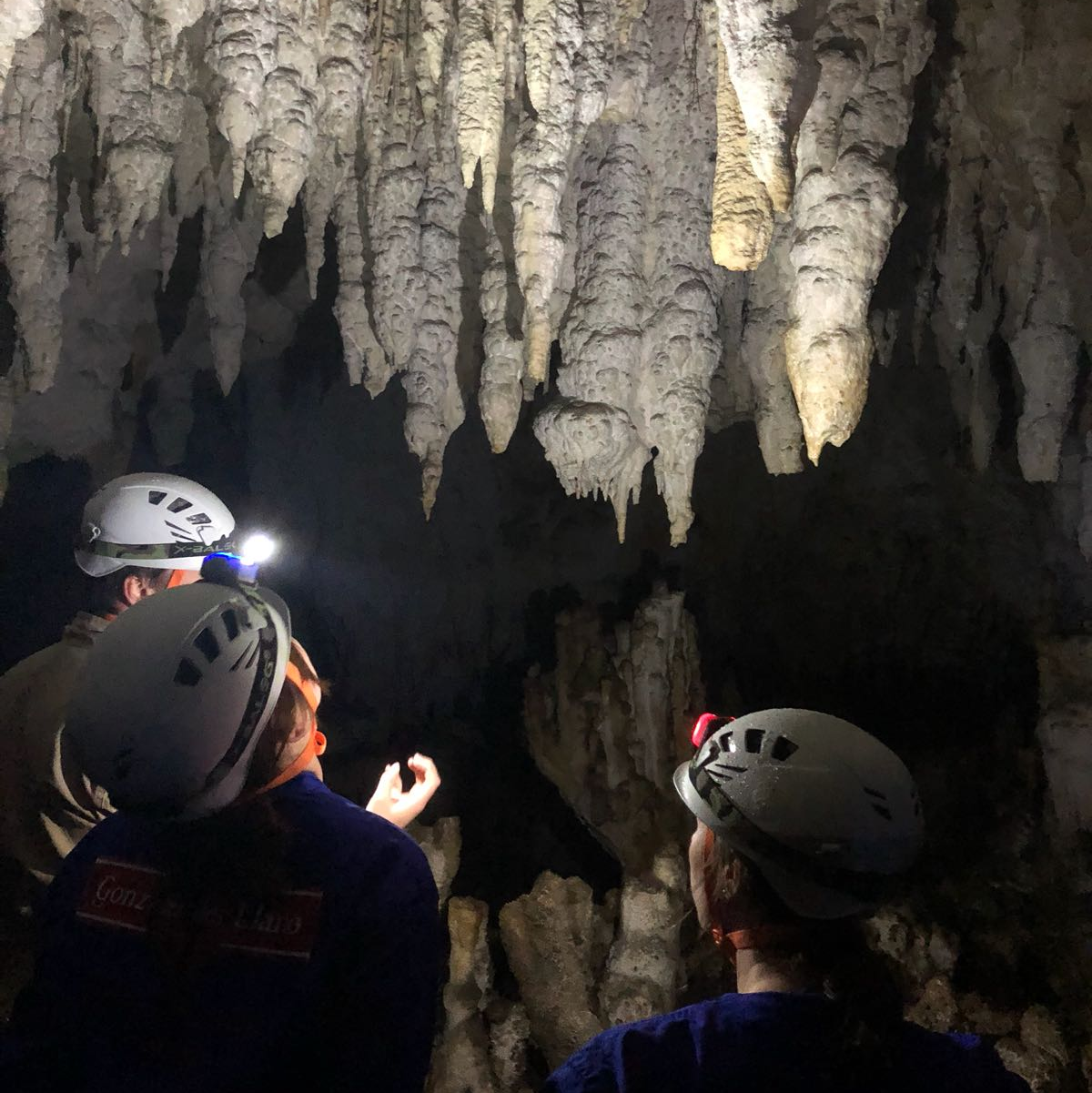 Espeleología en familia