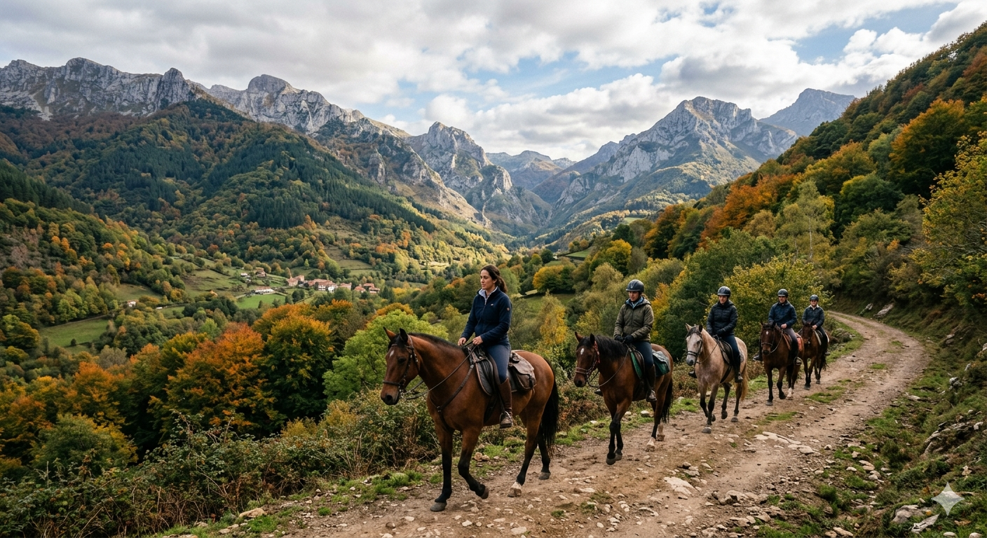 Ruta a caballo Asturias