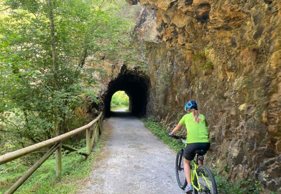 Senda del Oso bicicleta